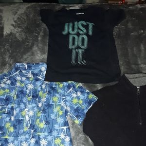 Boys shirt lot size 4T